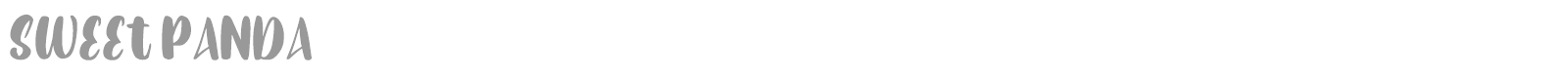 Sweet Panda font preview